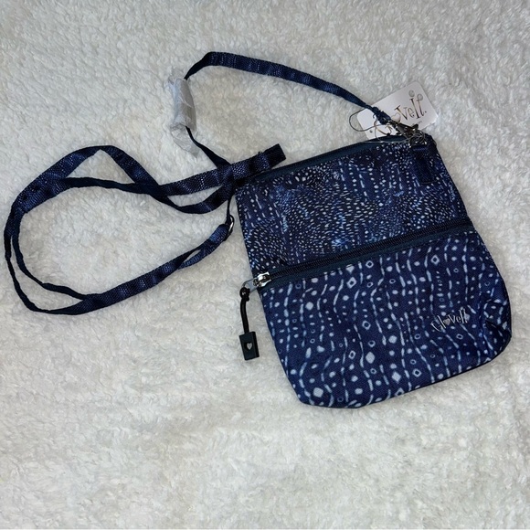 Glove It Women’s 2 Zip Carry All Bag Crossbody NEW - Picture 1 of 3